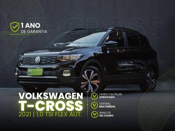 VOLKSWAGEN T-CROSS 1.0 200 TSI TOTAL FLEX AUTOMÁTICO VOLKSWAGEN T-CROSS 1.0 200 TSI TOTAL FLEX AUTOMÁTICO